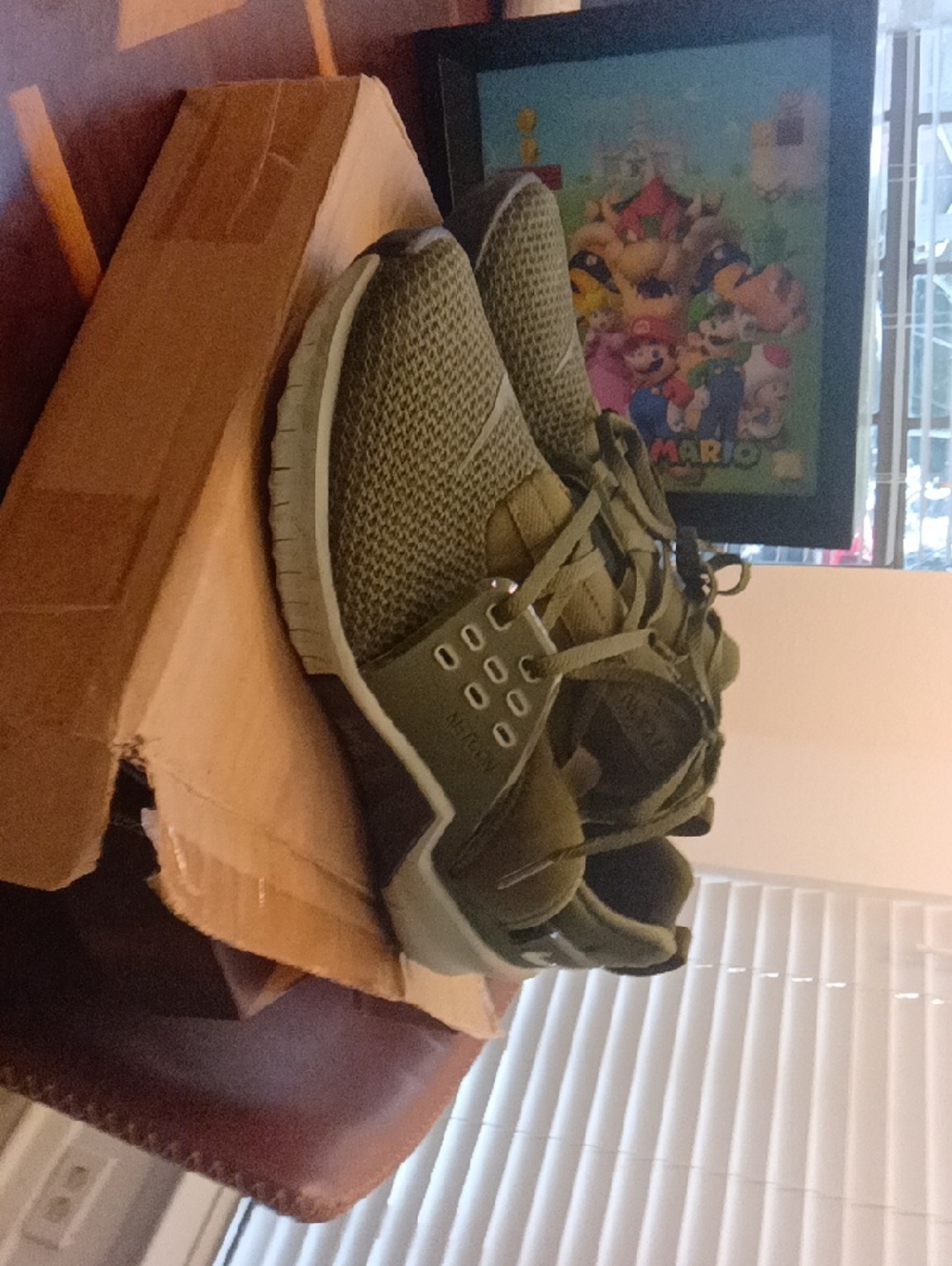 Nike Olive Green Athletic Sneakers